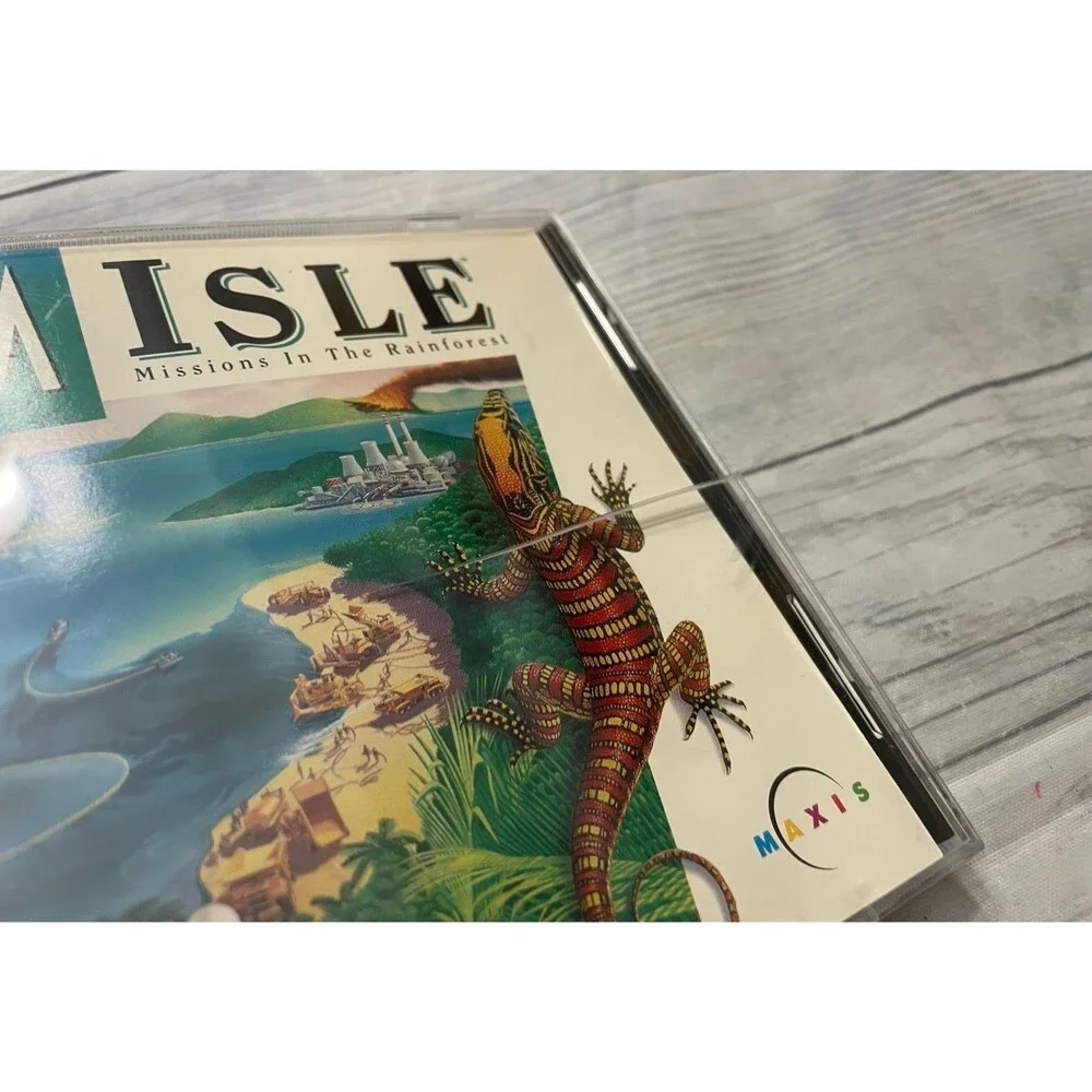 SIM Isle Video Game, PC Game, 1995